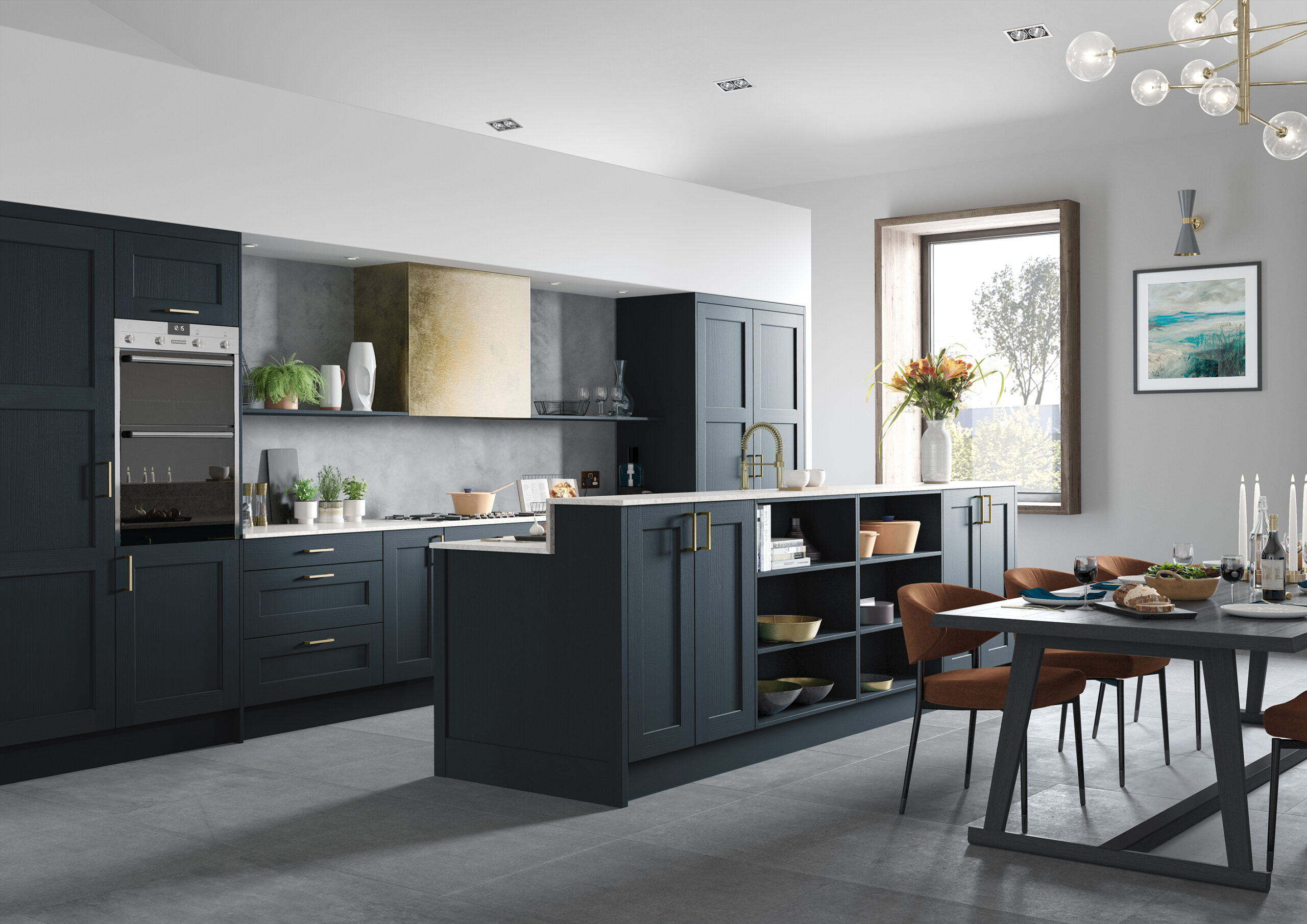 Discount Kitchen Factory Astley kitchen cabinets in Marine