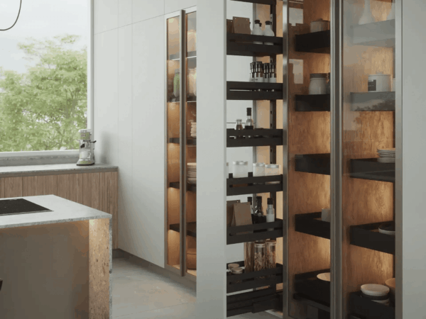 300mm Larder Pullout Wirework